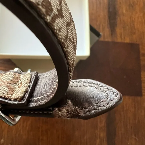 Coach Dog Collar - 13 Inches - Picture 4 of 5